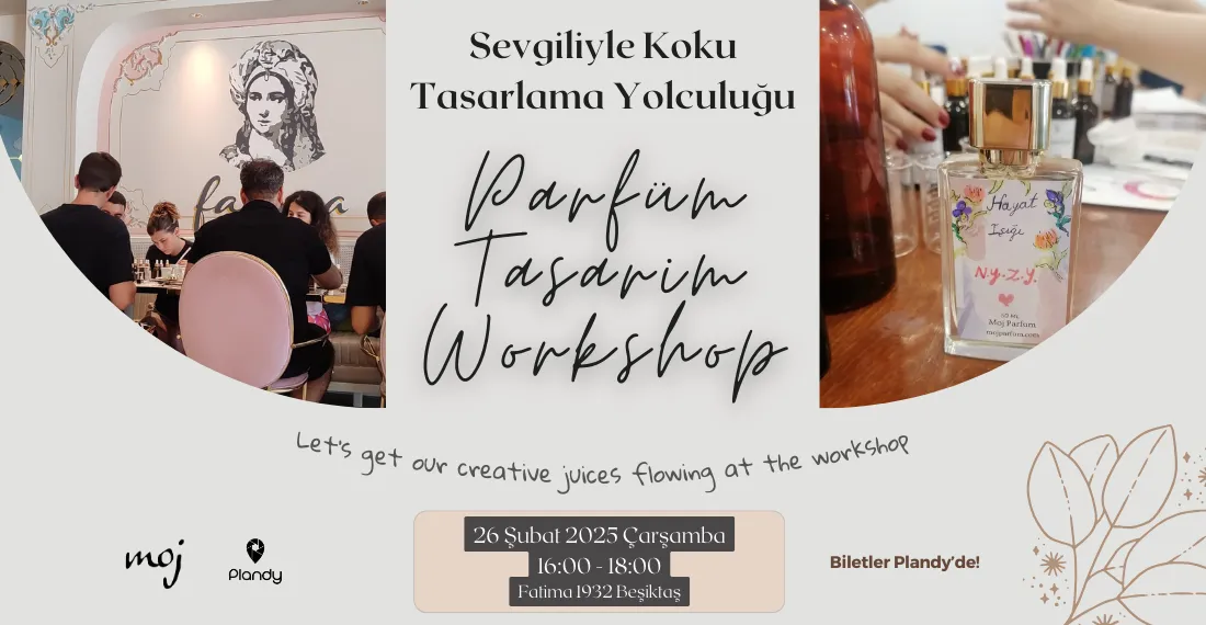 Sevgiliyle Koku Tasarlama Yolculuğu: Parfüm Tasarım Workshop