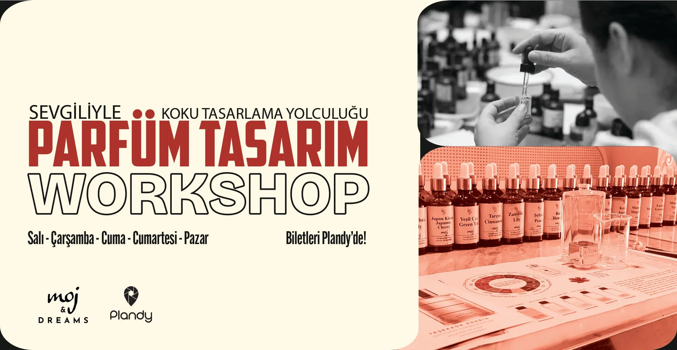 Sevgiliyle Koku Tasarlama Yolculuğu: Parfüm Tasarım Workshop