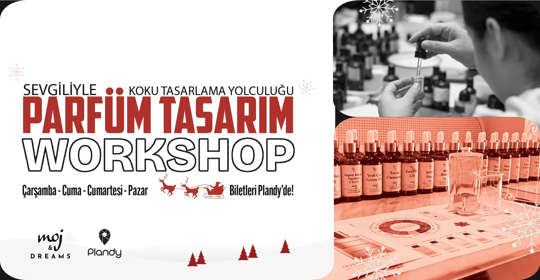 Sevgiliyle Koku Tasarlama Yolculuğu: Parfüm Tasarım Workshop
