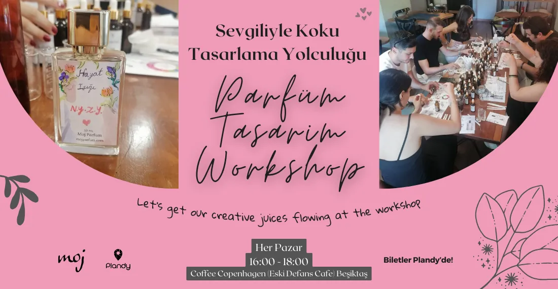 Sevgiliyle Koku Tasarlama Yolculuğu: Parfüm Tasarım Workshop