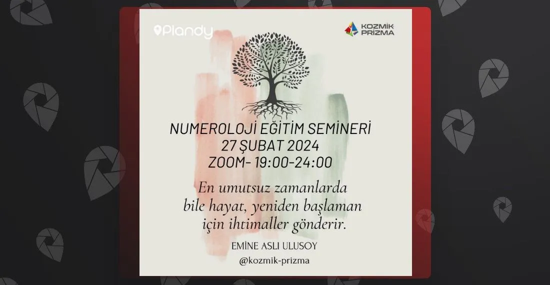 Numeroloji Eğitimi ve Analizi / Online Eğitim