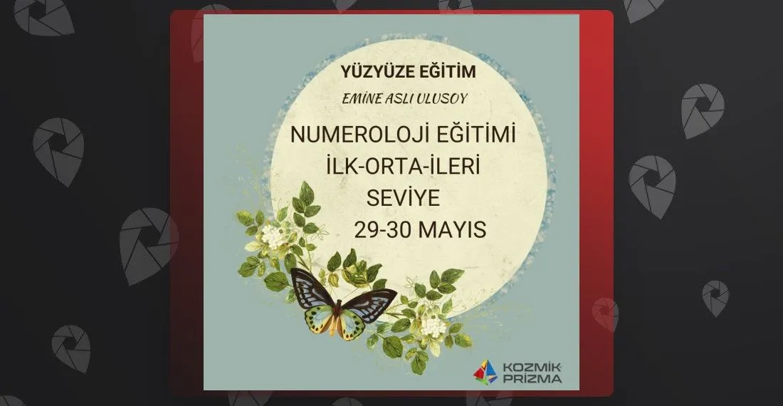 Numeroloji Eğitimi Temel-Orta-İleri Seviye