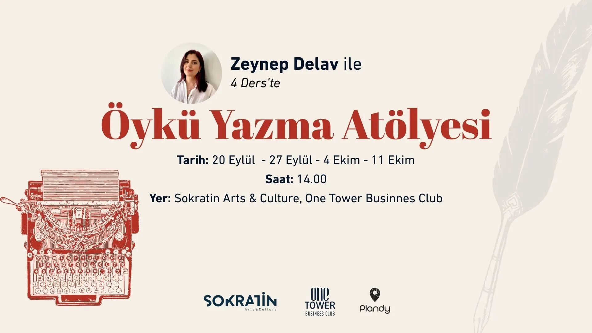Öykü Yazma Atölyesi / 1. Hafta