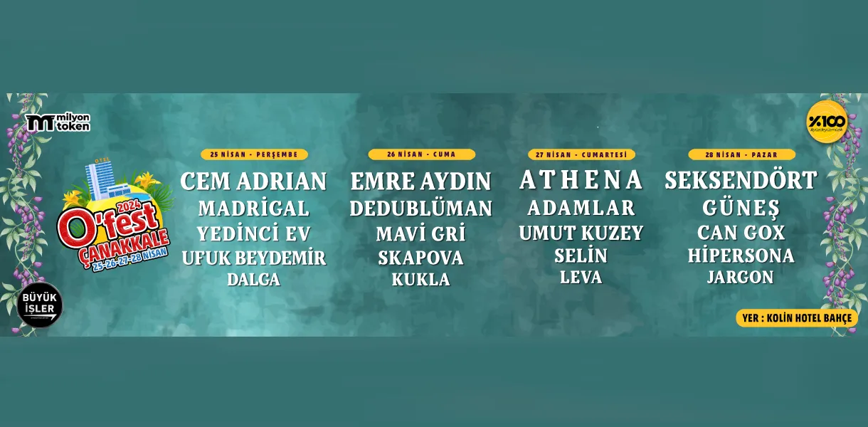 O'Fest Çanakkale 2024