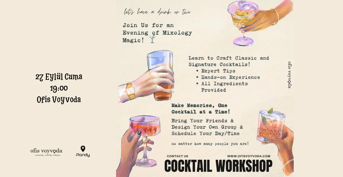 Galata'da Kokteyl Atölyesi / 27 Eyl