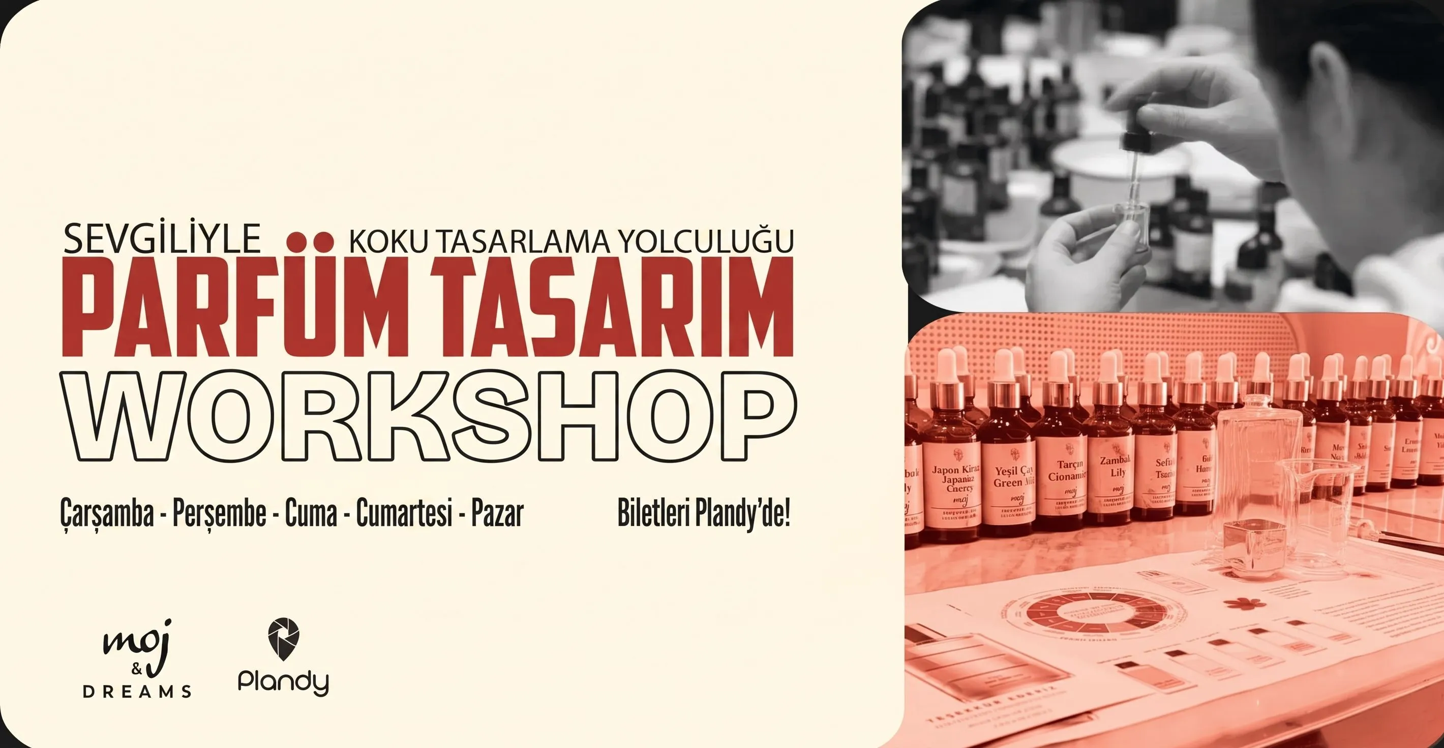 Sevgiliyle İmza Koku Tasarım Workshop’u