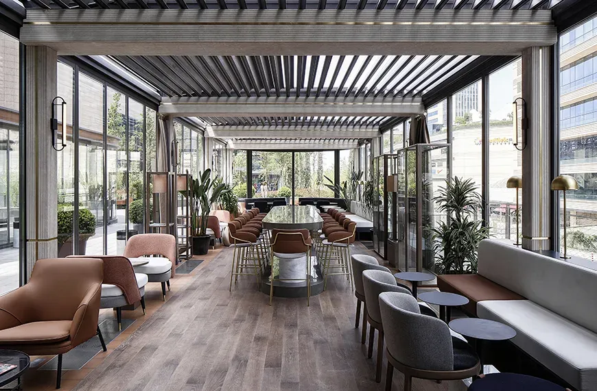 Assembly Pergola Lounge - cover