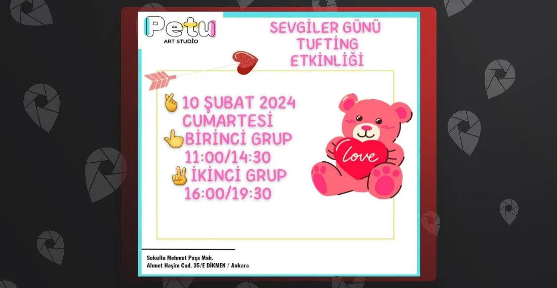 Sevgililer Günü Tufting Workshop