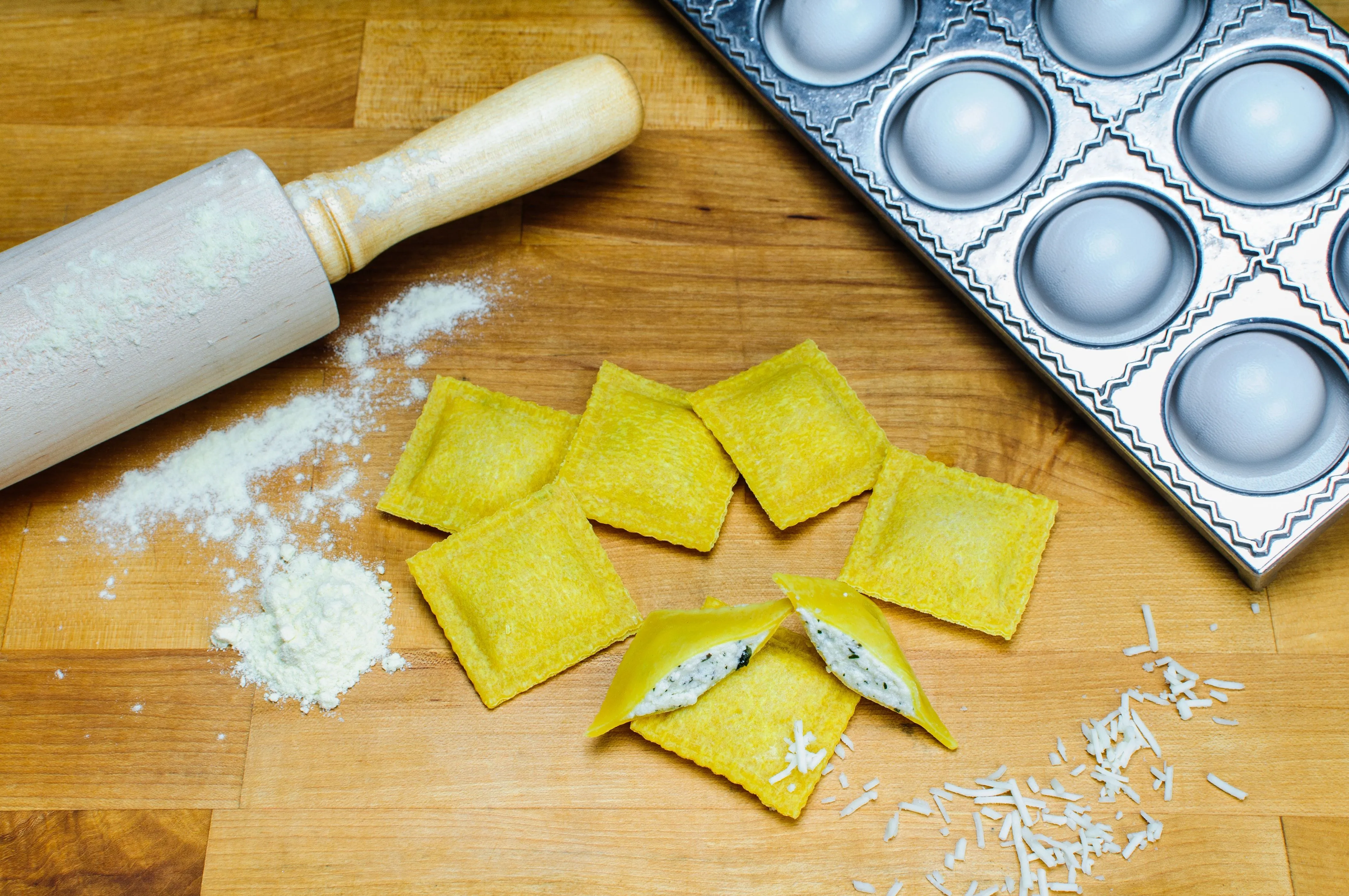 İtalyan Klasiği Ravioli (El Yapımı Makarna) Workshop