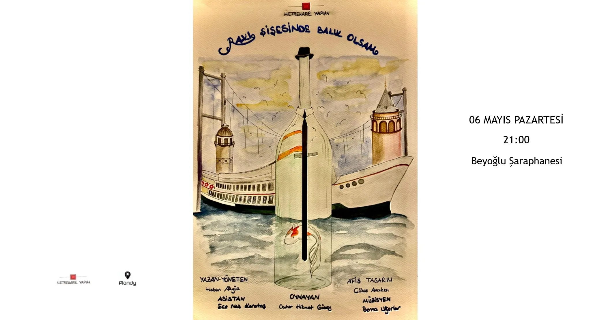 Rakı Şişesinde Balık Olsam - Rakılı Müzikli Oyun