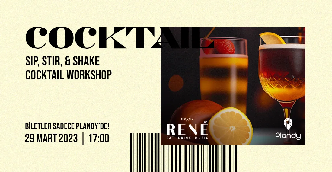 Sip, Stir, & Shake: Cocktail Workshop