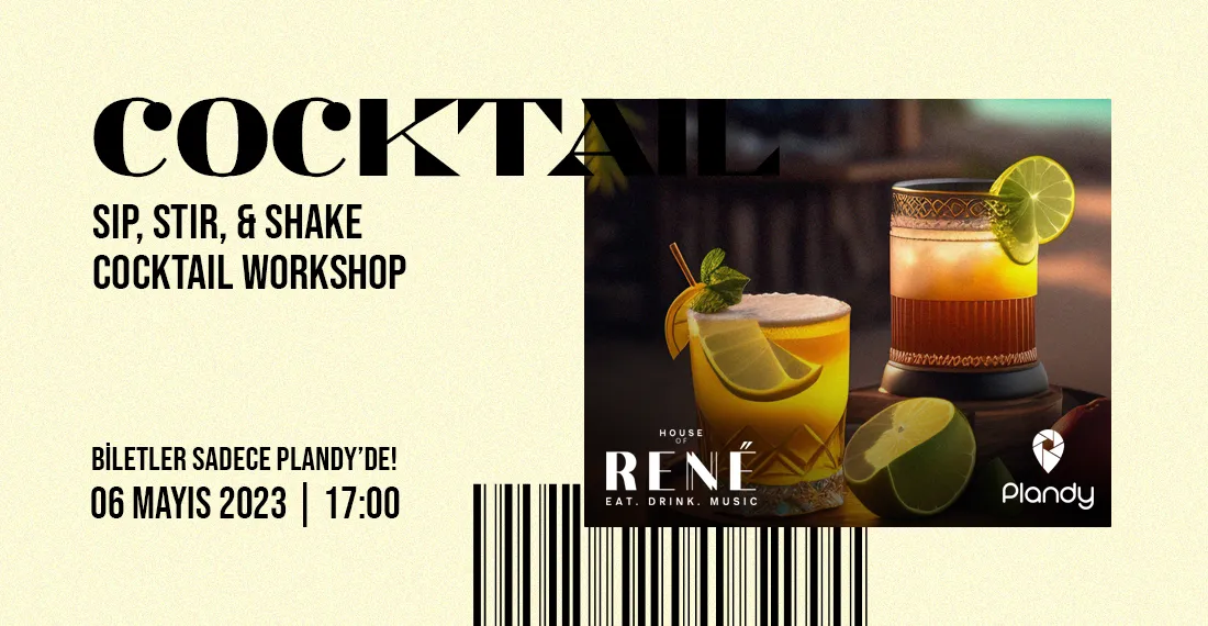 Sip, Stir, & Shake: Cocktail Workshop