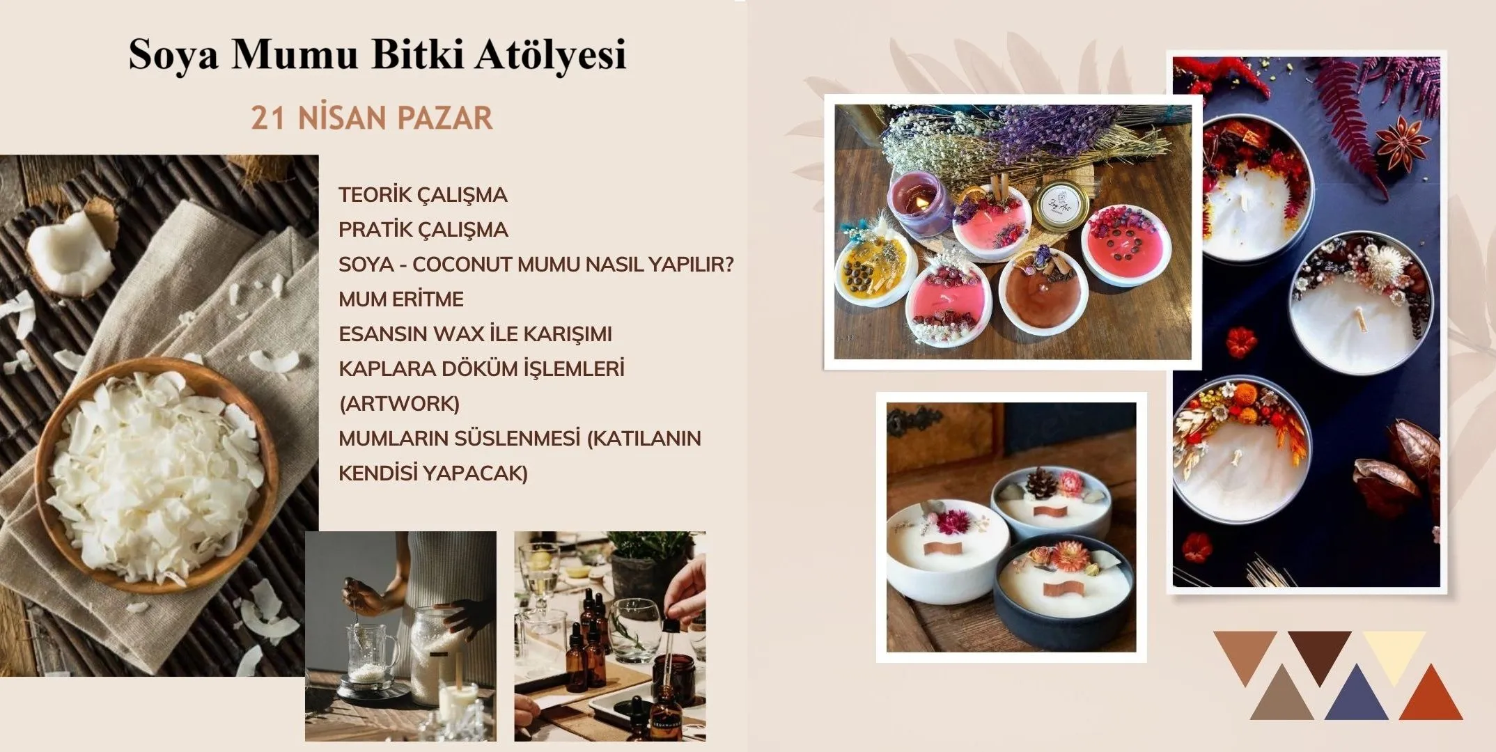 Soya Mumu Bitki Atölyesi