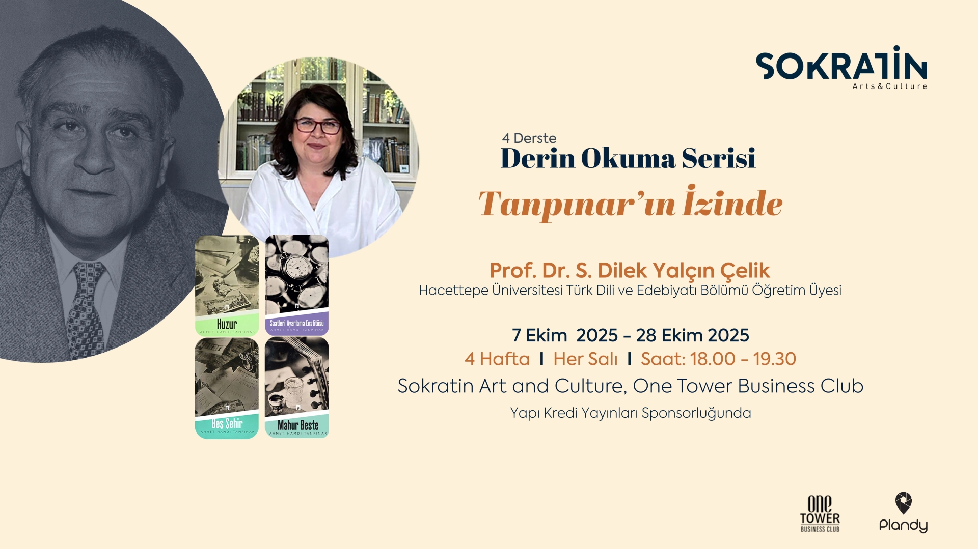 Tanpınar’ın İzinde: Derin Okuma Serisi / 2. Hafta