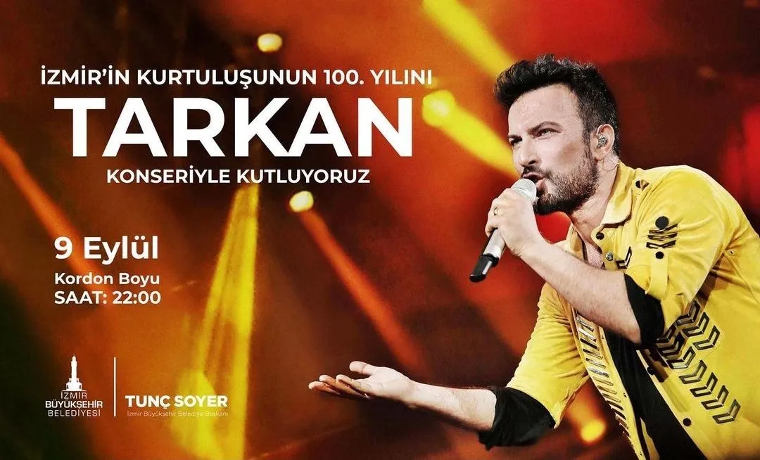 Tarkan - İzmir'in Kurtuluşu 100. Yıl Konseri