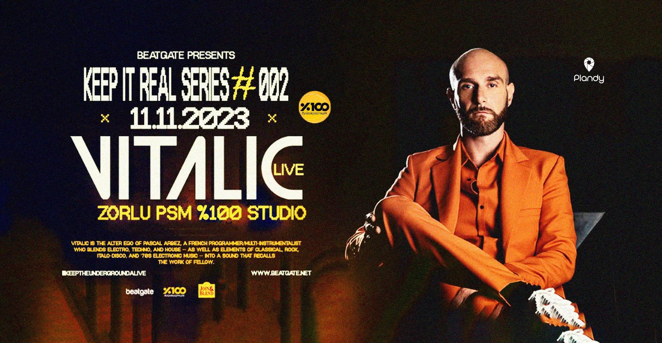 Beatgate w/ Vitalic (live) l Keep It Real Series #002