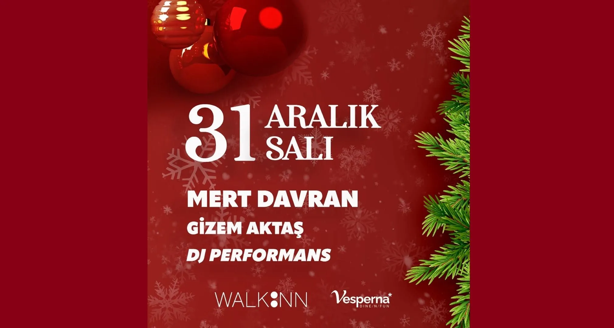 Walk Inn 2025 Yılbaşı Konseri