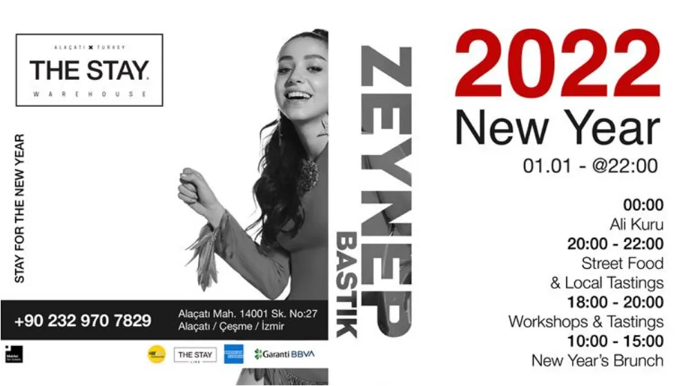 Zeynep Bastık - The Stay Warehouse 2022 Yılbaşı Gala