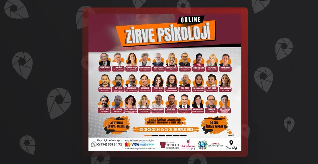 Online Zirve Psikoloji Semineri