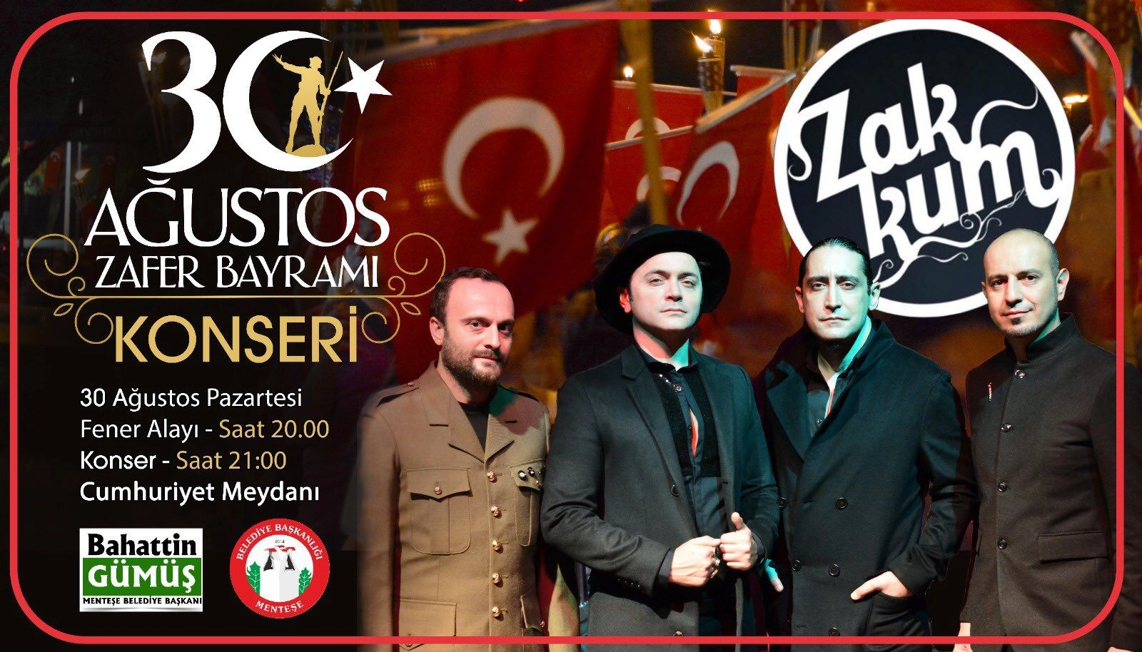 Zakkum - 30 Ağustos Zafer Bayramı Özel Konseri