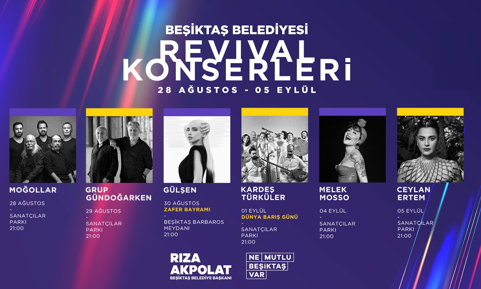 Melek Mosso - Beşiktaş Belediyesi Revival Konserleri