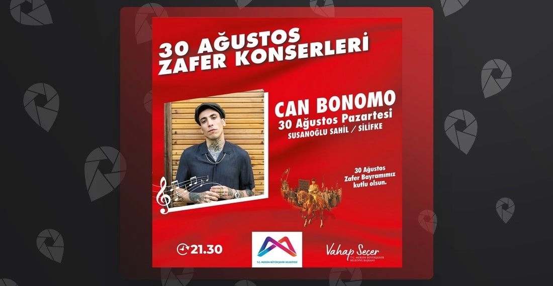 Can Bonomo - 30 Ağustos Zafer Bayramı Özel Konseri