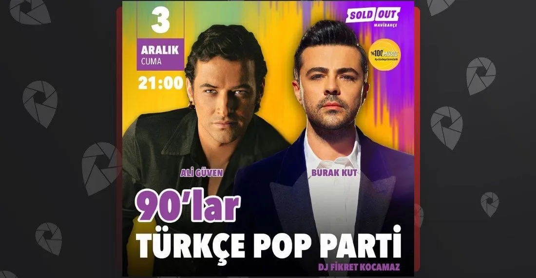 90lar Türkçe Pop Parti Burak Kut&Ali Güven&Dj Fikret Kocamaz