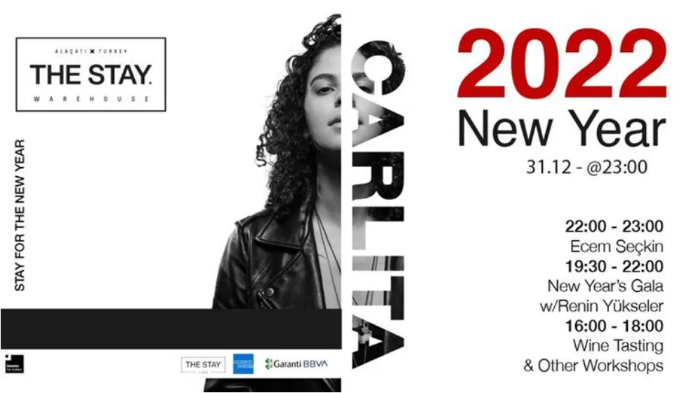 Carlita - The Stay Warehouse 2022 Yılbaşı Gala