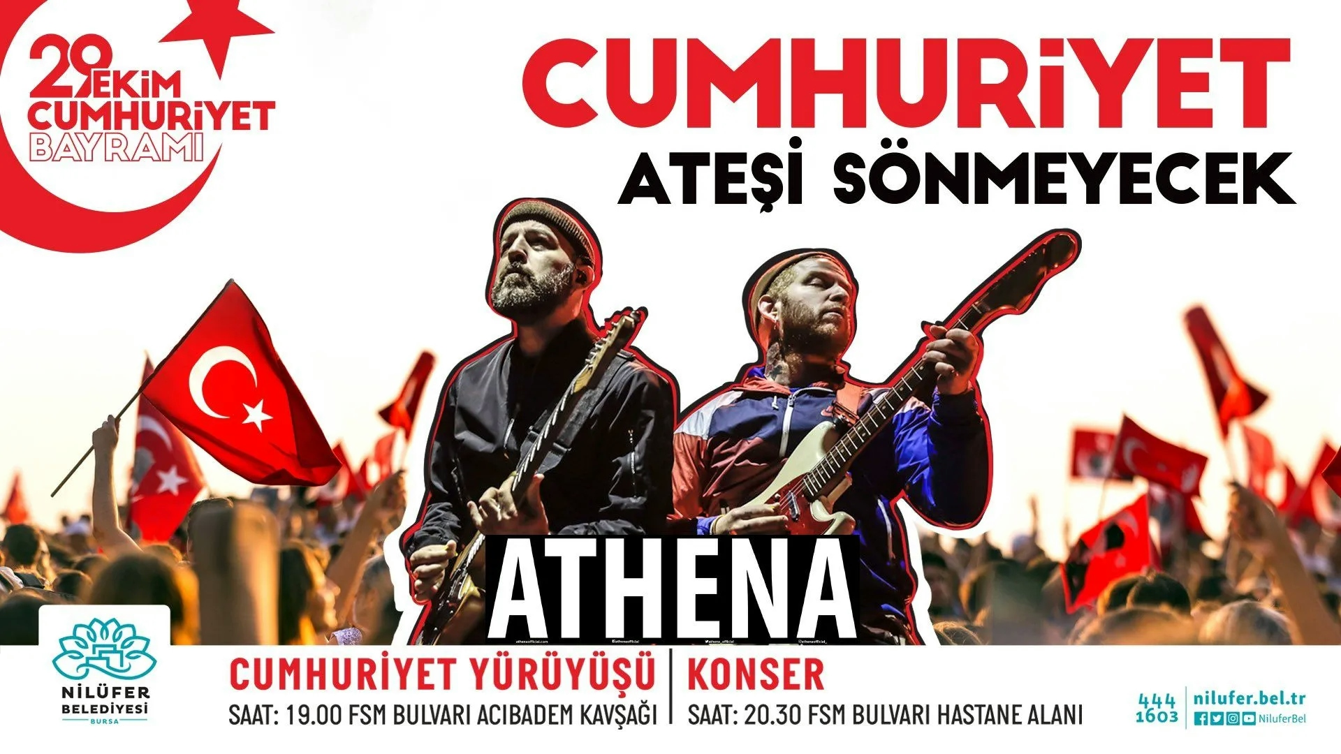 Athena - 29 Ekim Cumhuriyet Bayramı Özel Konseri